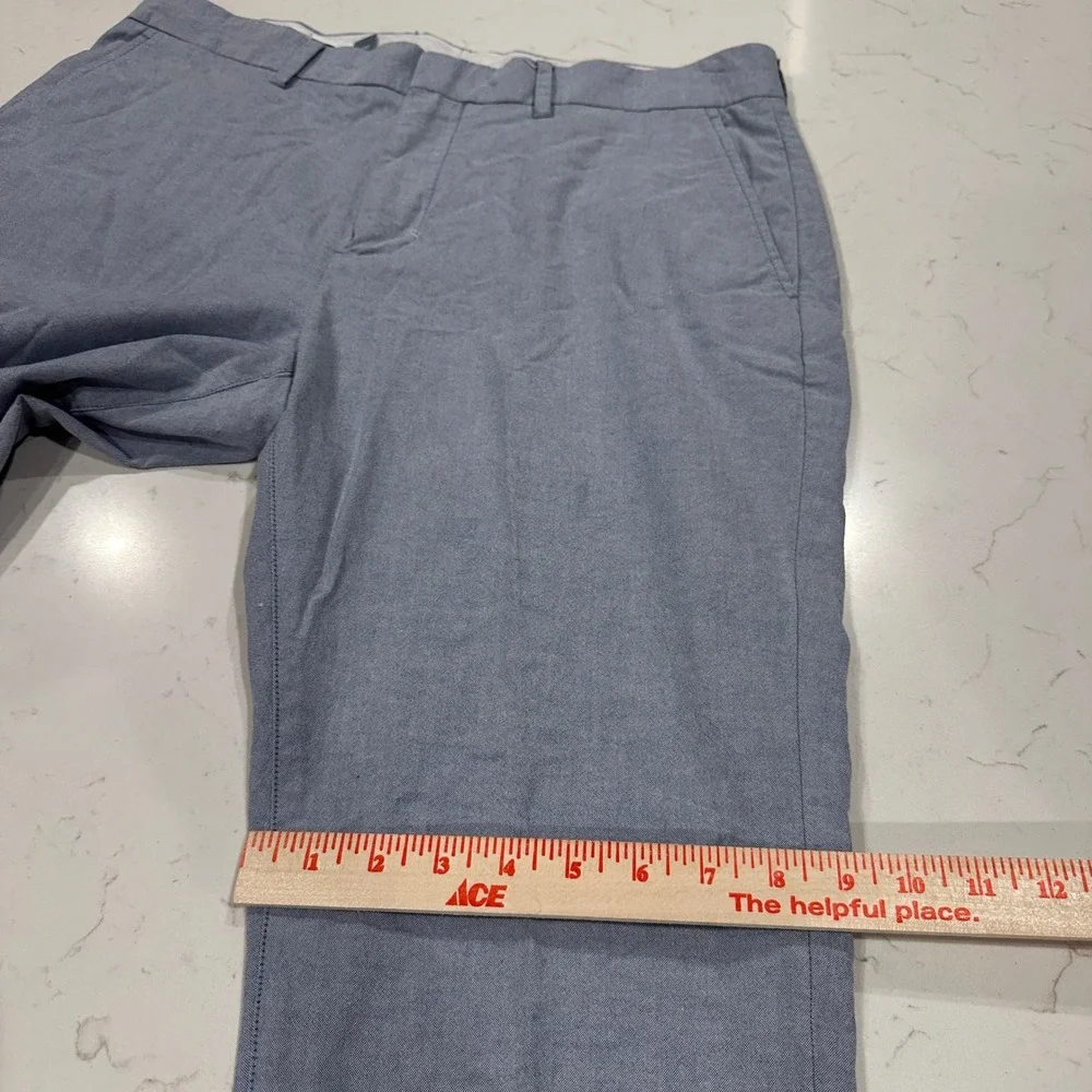 Old Navy Signature Slim Fit Chinos Mens 34x30 Light Blue Stretch Cotton Pants